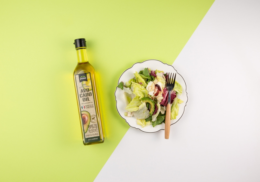 ▲사진=팔레오 아보카도오일은 최상급 HASS 아보카도를 압착해 만든 엑스트라 버진 등급 오일이다.