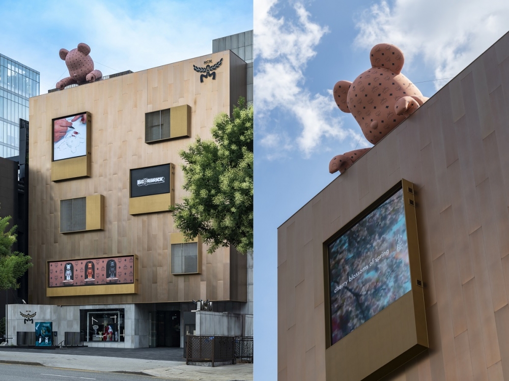 ▲MCM ‘BE@RBRICK in MCM Wonderland’ 전시 전경 (사진 제공=MCM)