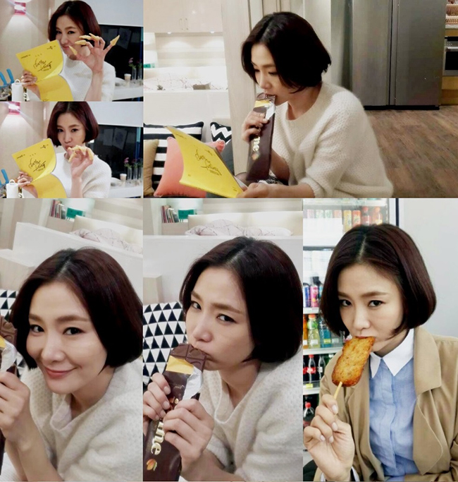 박효주, 예비맘 캐릭터 완벽 빙의 "폭풍먹방