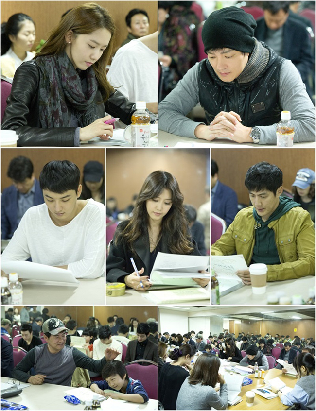 '총리와 나' 밀착 대본리딩