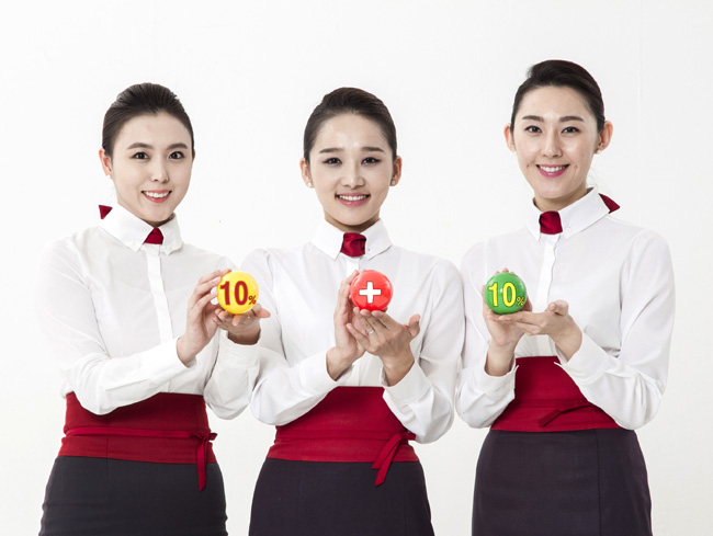 저비용항공사 이스타항공이 운항6주년을 맞아 짜릿한 행사진행!
